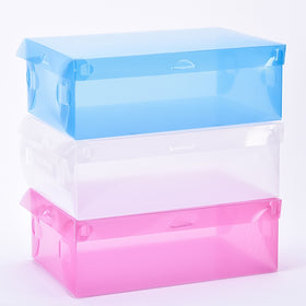 Foldable Clear Plastic Shoe Storage Box