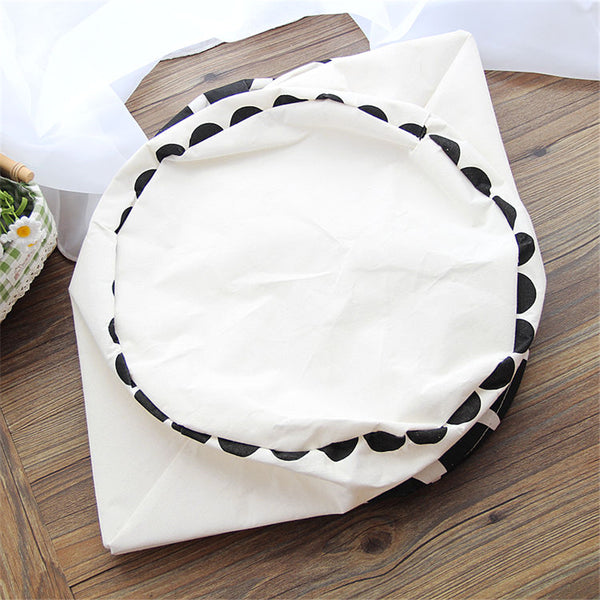 Nordic Pattern Laundry Basket