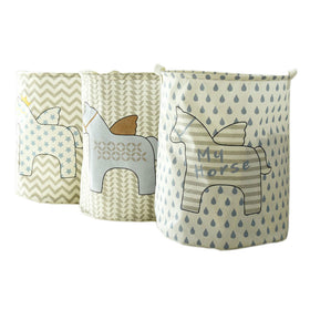 Nordic Pattern Laundry Basket