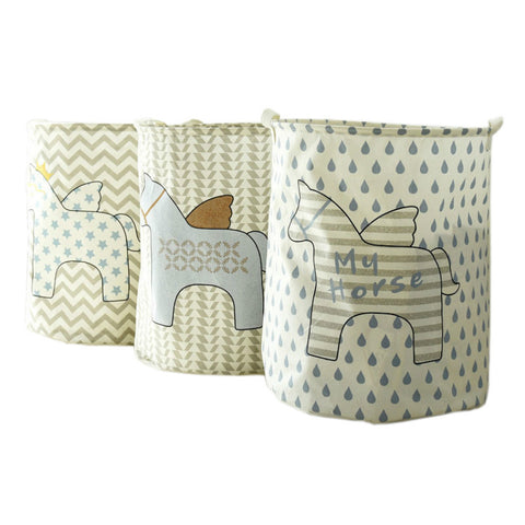 Nordic Pattern Laundry Basket