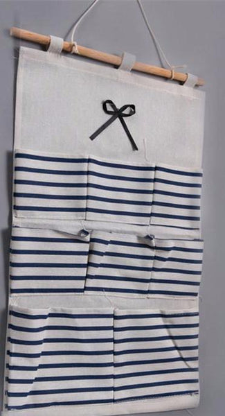 Striped Hanging Organizer