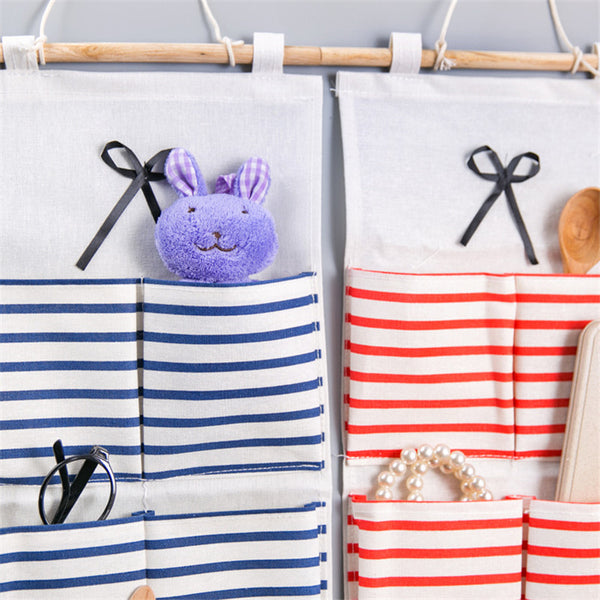 Striped Hanging Organizer