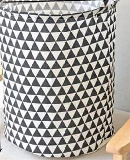 Nordic Pattern Laundry Basket