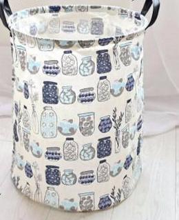 Nordic Pattern Laundry Basket