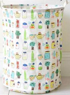 Nordic Pattern Laundry Basket