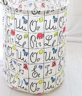 Nordic Pattern Laundry Basket