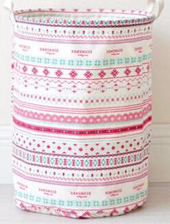 Nordic Pattern Laundry Basket