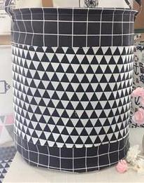 Nordic Pattern Laundry Basket