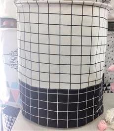Nordic Pattern Laundry Basket