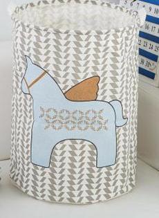 Nordic Pattern Laundry Basket