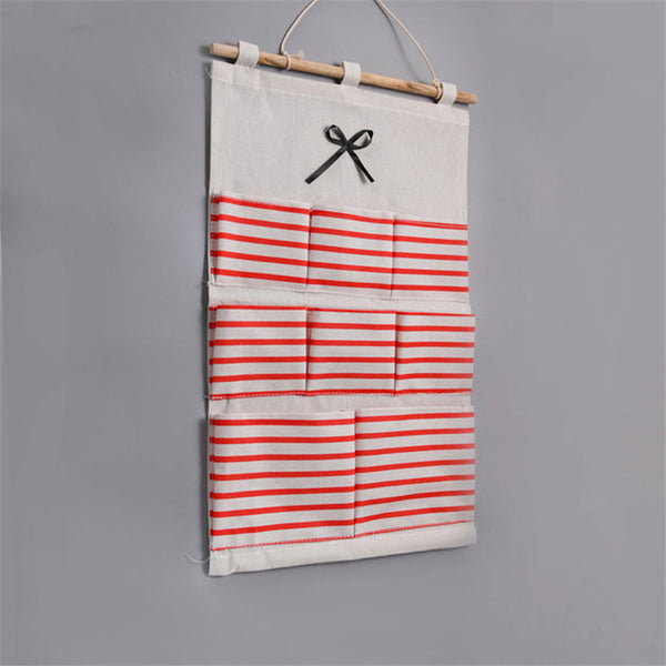 Striped Hanging Organizer
