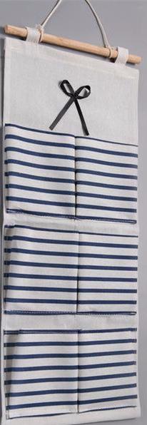 Striped Hanging Organizer